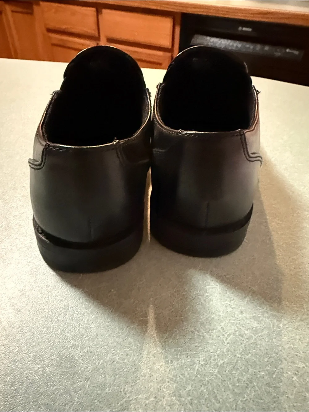 Boys Sonoma Black Slip-On Loafers Size 2